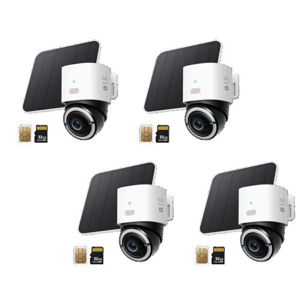 eufy 4G LTE Kamera S330 (4er-P