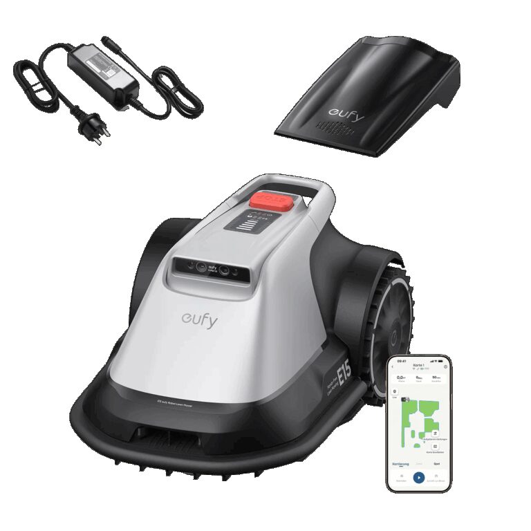 eufy Mähroboter E15 mit Netzad