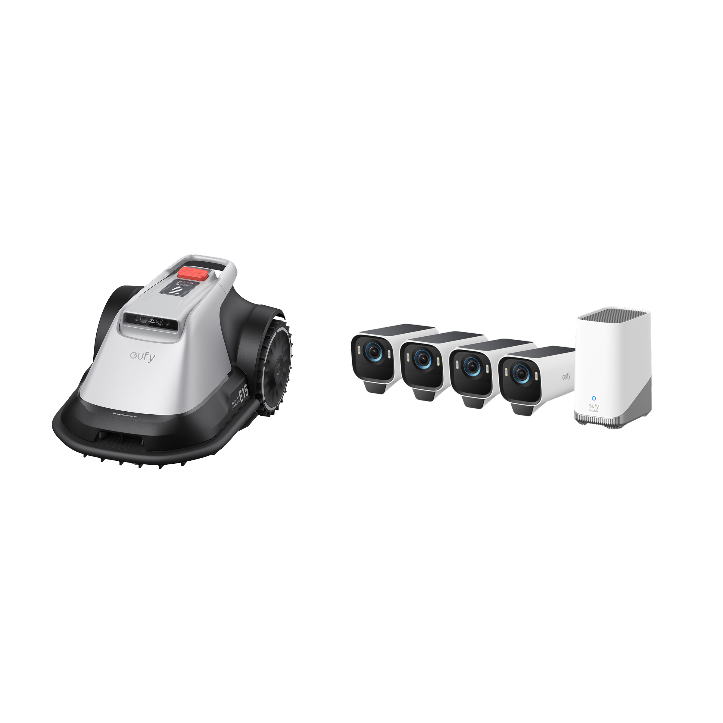 eufy Mähroboter E15 und eufyCa eufy Mähroboter E15 und eufyCa