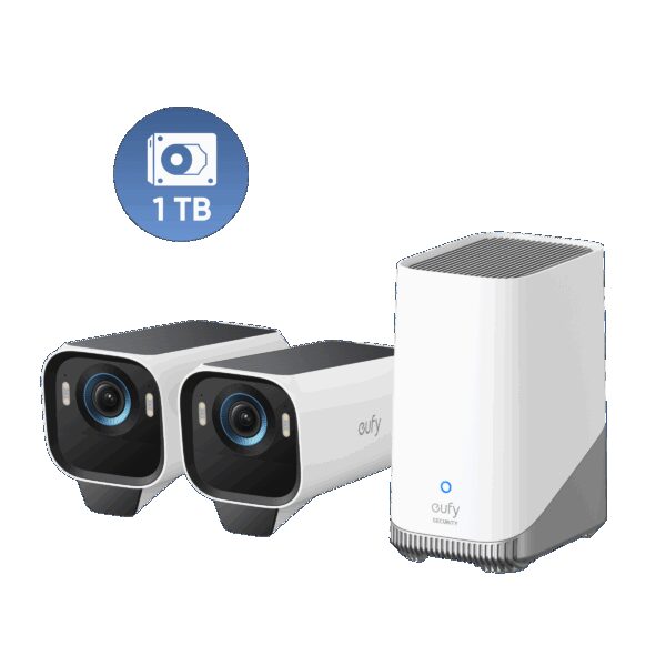 eufyCam S3 Pro 3-Kamera-Set mi