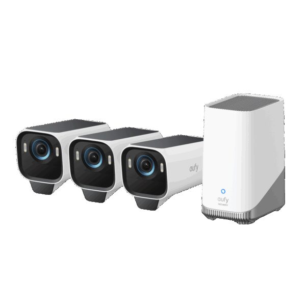 eufyCam S3 Pro 4-Kamera-Set wh