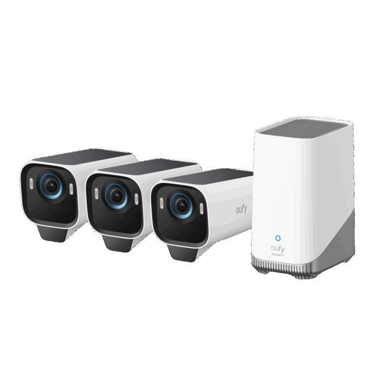 eufyCam S3 Pro 4-Kamera-Set wh