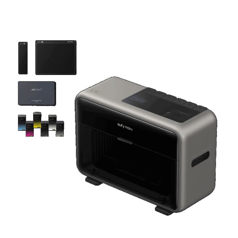 eufyMake E1: Der erste persönliche 3D-Textur UV-Drucker (Vorbestellung) E1 + UV DTF-Laminiergerät-Set 194644271930
