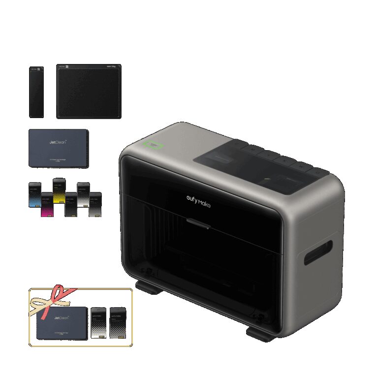 eufyMake E1 für KS: Der erste persönliche 3D-Textur UV-Drucker KS E1 + UV DTF-Laminiergerät-Set 516307845501