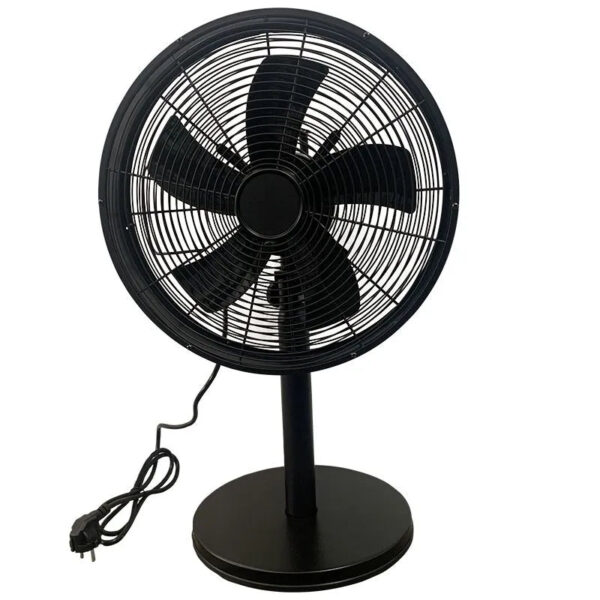 Excellent Electrics Tischventilator - 3 Geschwindigkeiten - 40 W - 35 x 27 x 57 cm - Schwarz Wohnen & Kochen