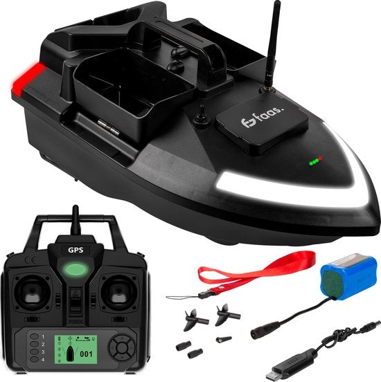 Faas Voerboot T60 - voor Karpervissen - VisBoot met Afstandsbediening