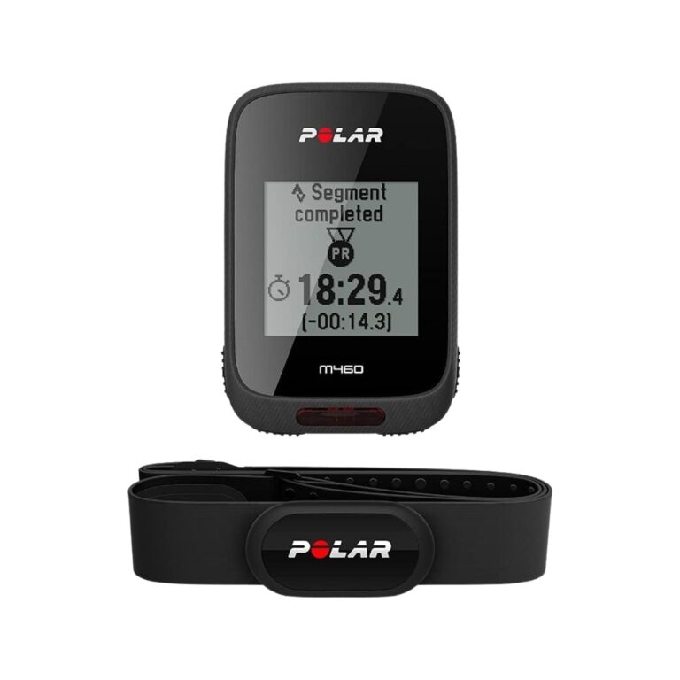 Fahrradcomputer Polar M460 HR GPS mit Herzfrequenzsensor H10 schwarz Fahrradelektronik
