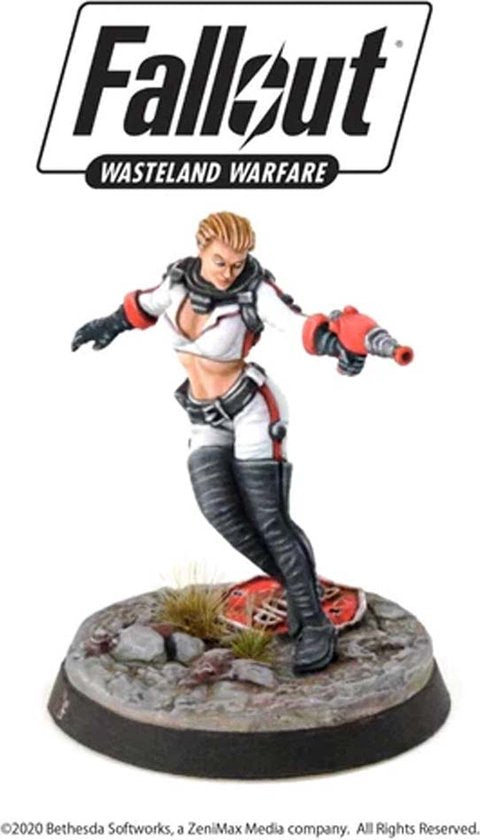 Fallout: Wasteland Warfare - Nuka Cola Girl - Erweiterung - Modiphius Entertainment Hobby & Sport