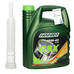 Fanfaro Motoröl GSX 15W-40 5L 3044