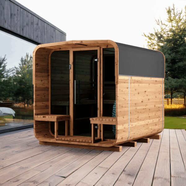 Fasssauna aus Thermoholz | Fasssauna aus Thermoholz N 250 Saunas