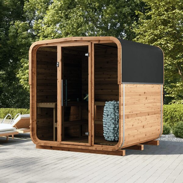 Fasssauna aus Thermoholz | Fasssauna aus Thermoholz S 210 Saunas
