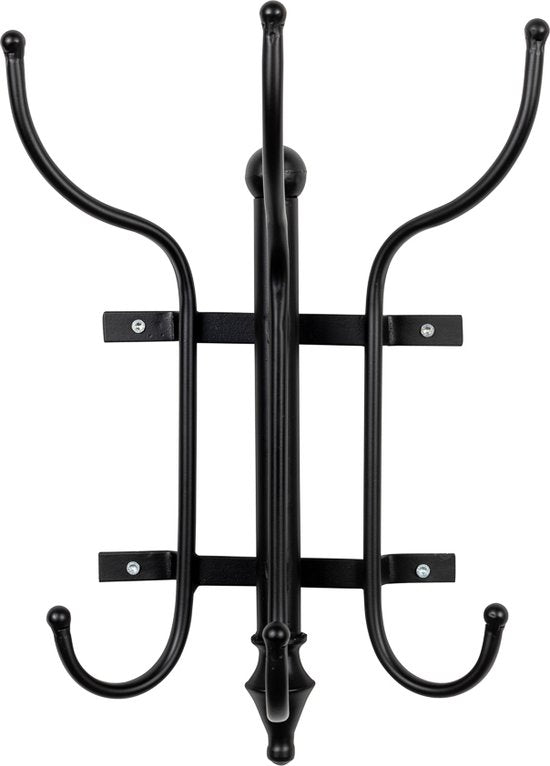 Feliz Lifestyle Ran Wandgarderobe Metall Schwarz Wohnen & Kochen