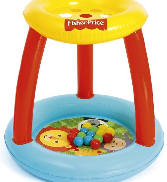 Fisher-Price - Wiederaufladbare Ballablage Junior 89 x 84 cm 16-teilig - Bestway Hobby & Sport