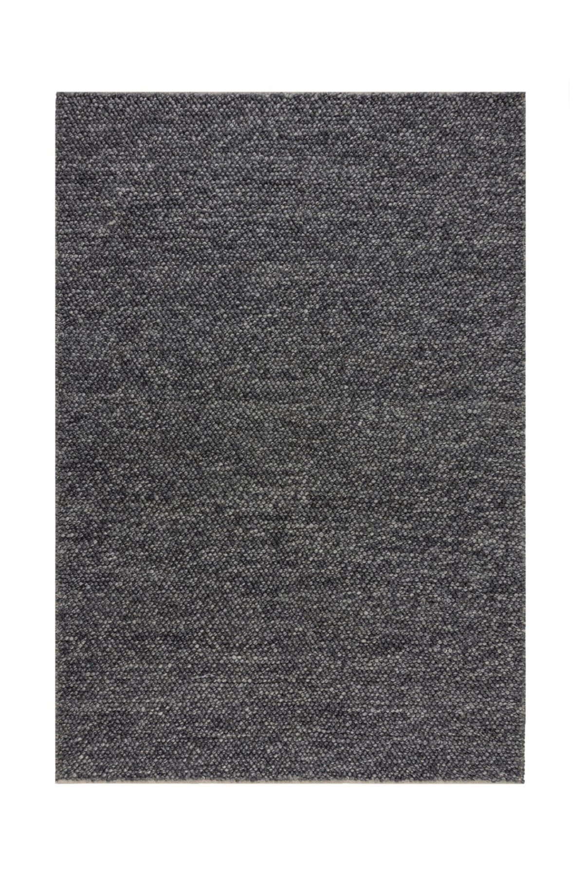 Flair Rugs Mineralienteppich - Handgewebte Wollmischung - 120x170 cm - Hellgrau Wohnen & Kochen