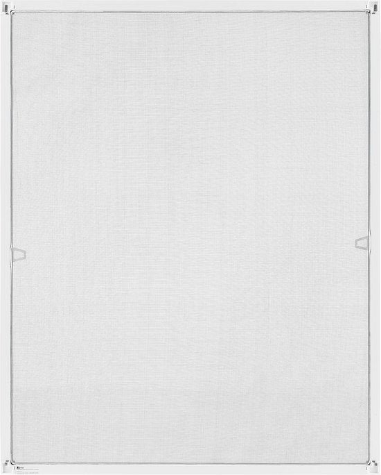 Fliegengitter / Fenstergitter / Jalousie - 80 x 100 cm - Weiß - inkl. Befestigungsmaterial Haus & Garten
