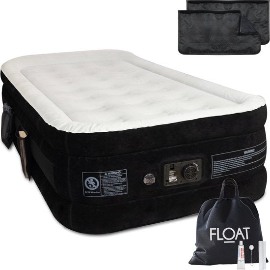 FLOAT VersaVento - 1-Personen-Luftbett mit eingebauter elektrischer Pumpe - Hobby & Sport