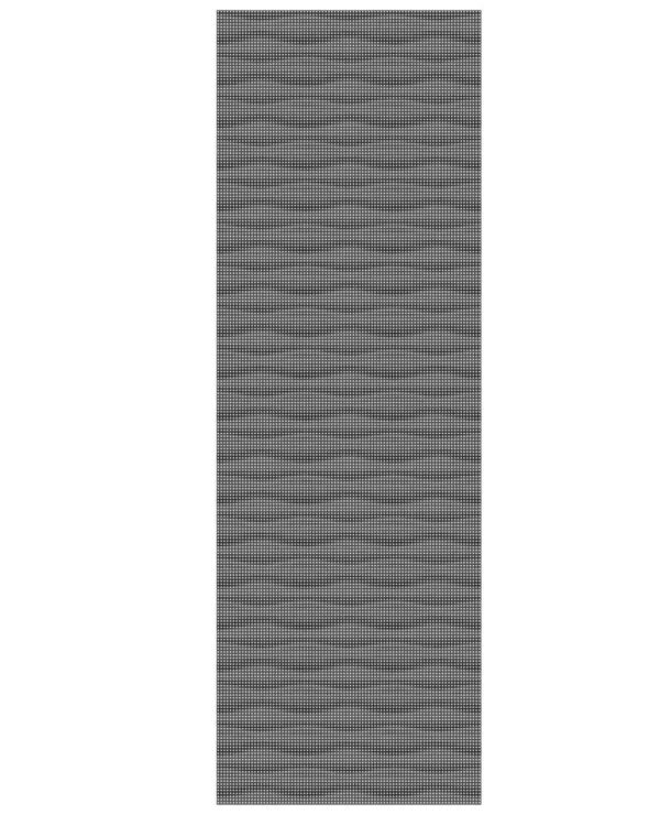 Flow Gitter Anthrazit 60x180cm