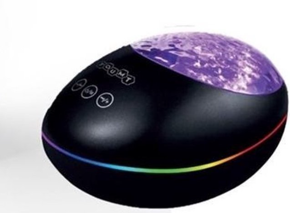 Foumt LuckyStone Star Projector - Galaxy-Projektor - Nachtlicht - Musikbox bluetooth - Schwarz Vertaald