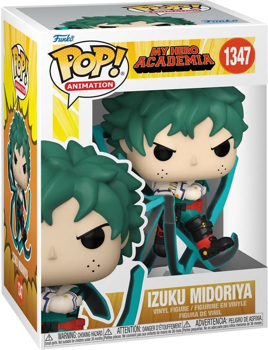 Funko My Hero Academia - POP! Animation Deku (BKwhip) 9 cm Sammelfigur - Multicolours - Nr. 1347 Hobby & Sport