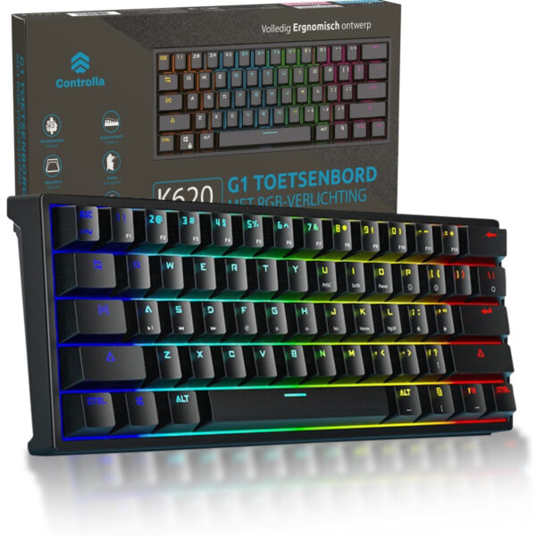Gaming-Tastatur 60 Prozent - Mechanische Gaming-Tastatur - Gaming-Tastatur - QWERTY Elektronik