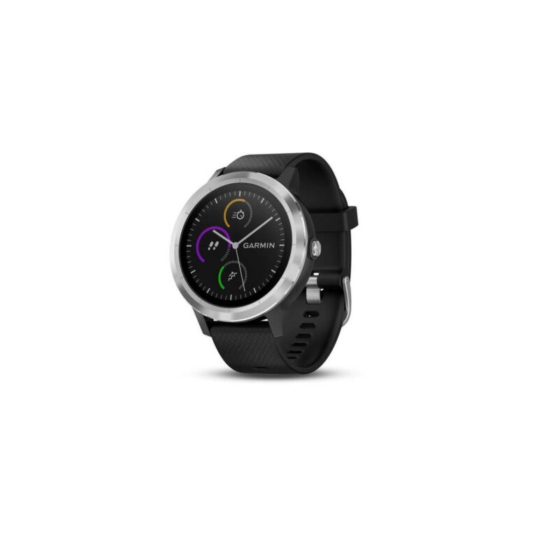 Garmin Vívoactive 3 schwarzes Silikon