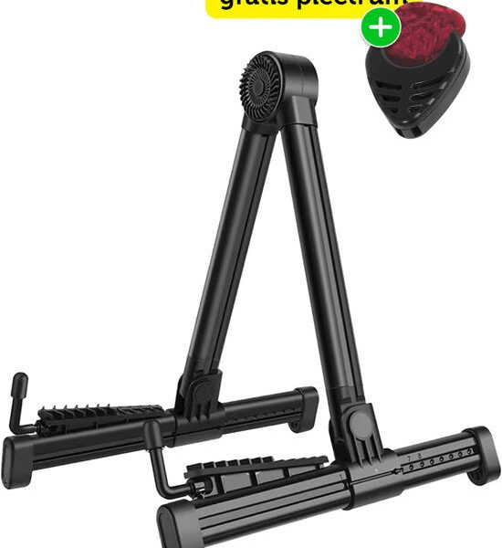 Garpex® - Universal-Gitarrenständer - Leicht - Langlebig - Zusammenklappbar Hobby & Sport