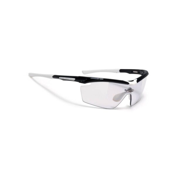 Genetyk Black Gloss ImpactX Photochrome klare Rudy-Projektbrille Fahrradbrillen