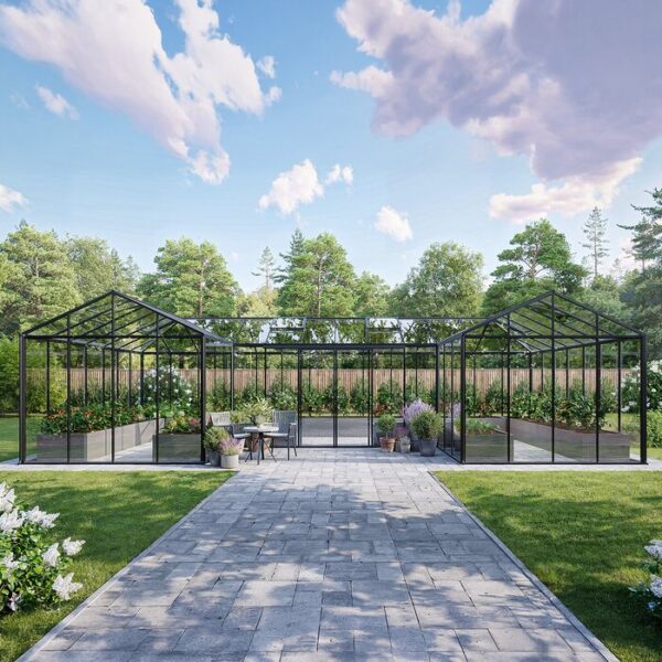 Geräumiges Gewächshaus | Bloomcabin Orangerie