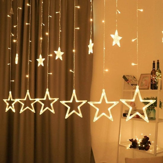 Giftmas Star Curtain - Weihnachtsbeleuchtung - 2.5m Weihnachten
