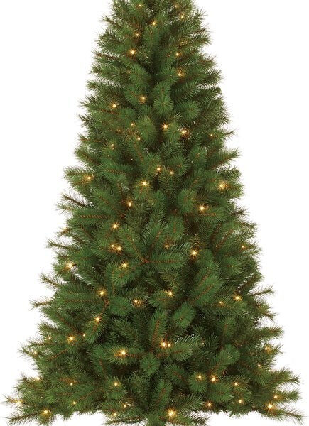 Giftsome Künstlicher Weihnachtsbaum mit Lichtern - Weihnachtsbaum 185 CM - Künstlicher Baum mit LED Weihnachten