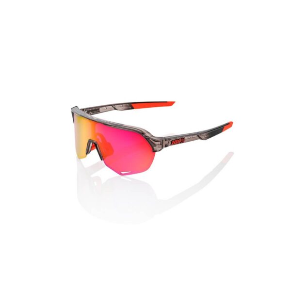 Gläser 100% S2 poliertes durchscheinendes Glas (MULTILAYER PURPLE MIRROR LENS) Fahrradbrillen