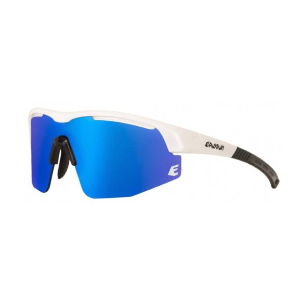 Gläser Eassun Sprint Solar Cat 3 Weiß Blau Fahrradbrillen