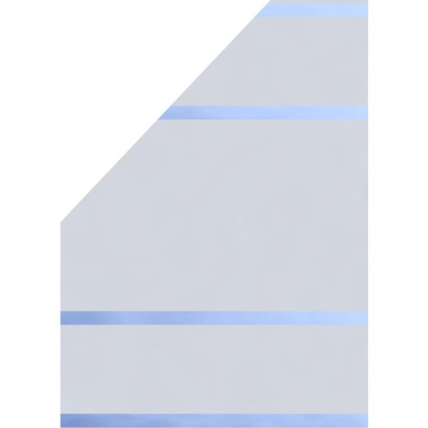 Glaselement Design ALPHA Anschluss Links 90x180/90cm