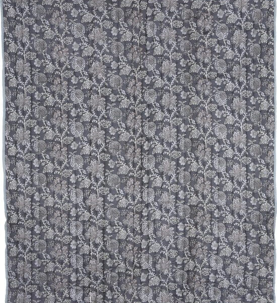 Glimmerdekorationen Plaid - L150 x B130 cm - Schwarz Wohnen & Kochen