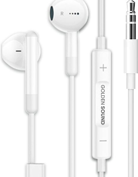Golden Sound Wired Earbuds - Ohrhörer mit Kabel und Mikrofon - 3
