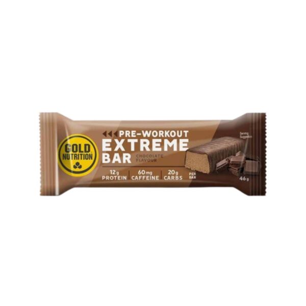 GoldNutrition Extreme Bar Energieriegel Schokolade 46g Sporternährung