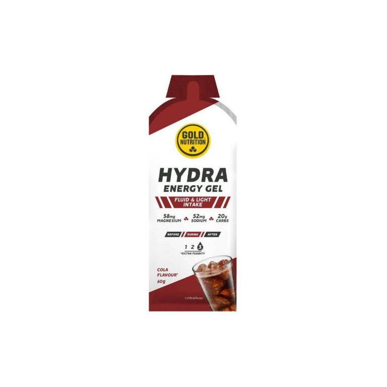 GoldNutrition Hydra Gel Cola Energiegel 60g Sporternährung