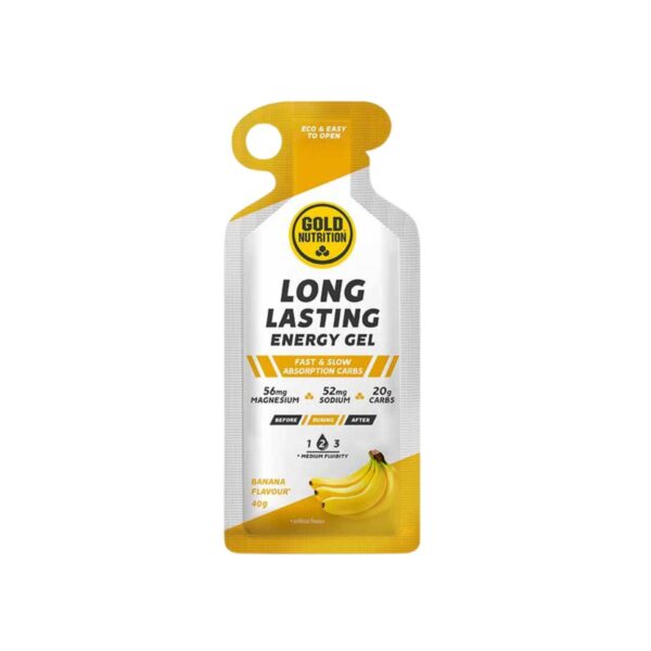 GoldNutrition Long Lasting Energiegel Banane 40g Sporternährung