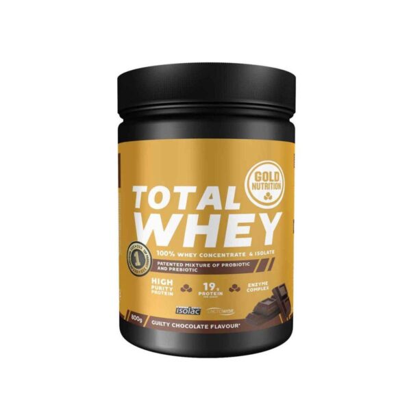 GoldNutrition Total Whey Protein Schokolade 800g Ernährung