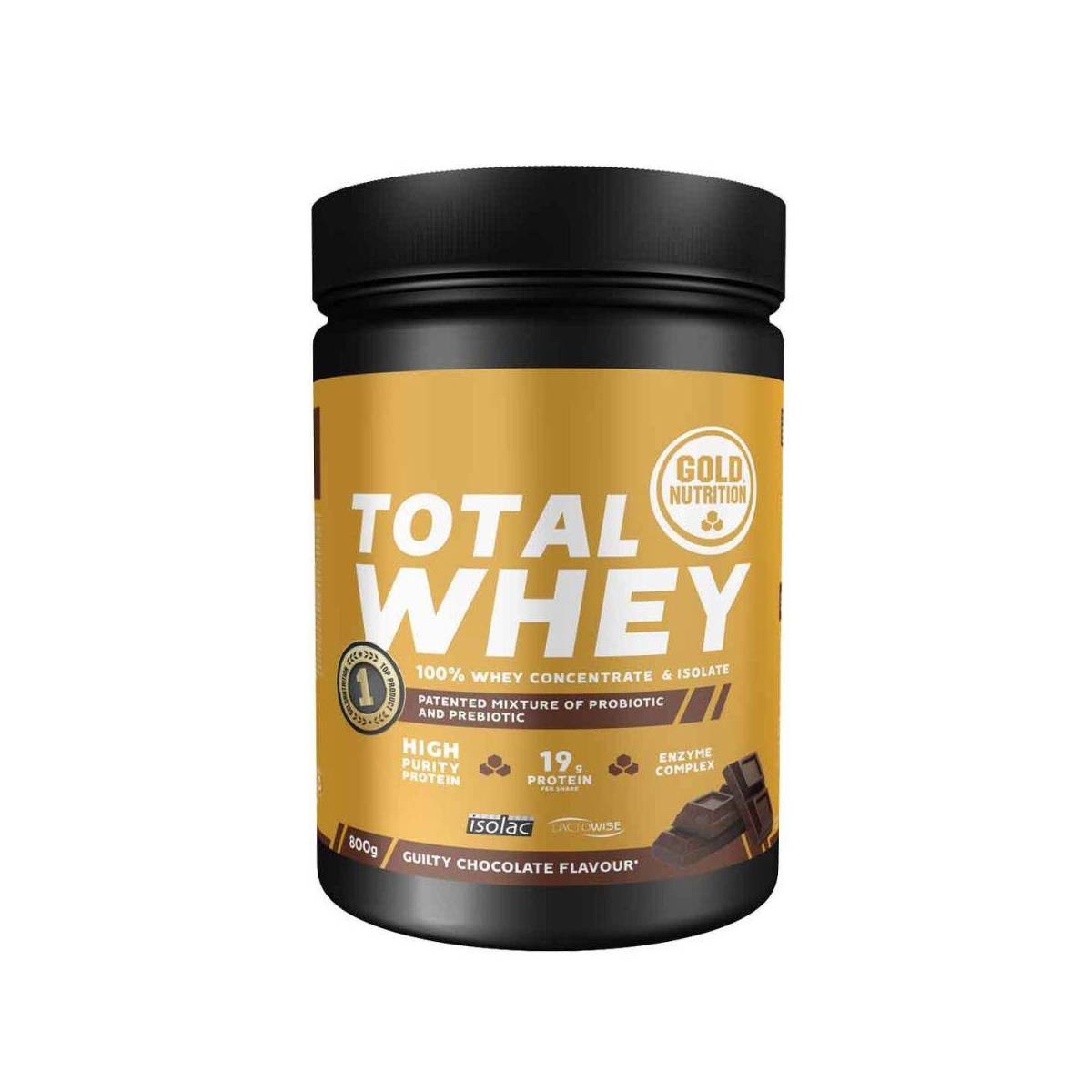 GoldNutrition Total Whey Protein Schokolade 800g Ernährung GoldNutrition Total Whey Protein Schokolade 800g Ernährung