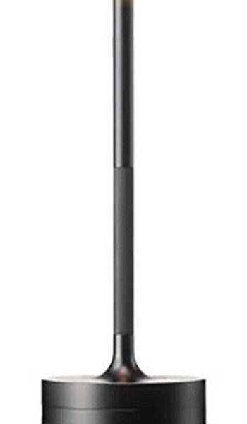 Goliving Tischlampe Wiederaufladbar - Kabellos und dimmbar - Moderne Touch-Lampe - Nachtlampe für das Schlafzimmer - Spritzwassergeschützt - 27 cm - Schwarz Wohnen & Kochen