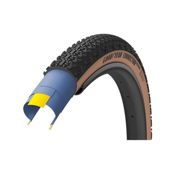 Goodyear Gravel Connector Ultimate Tubeless Reifen 700 x 45 schwarz/braun Radfahren