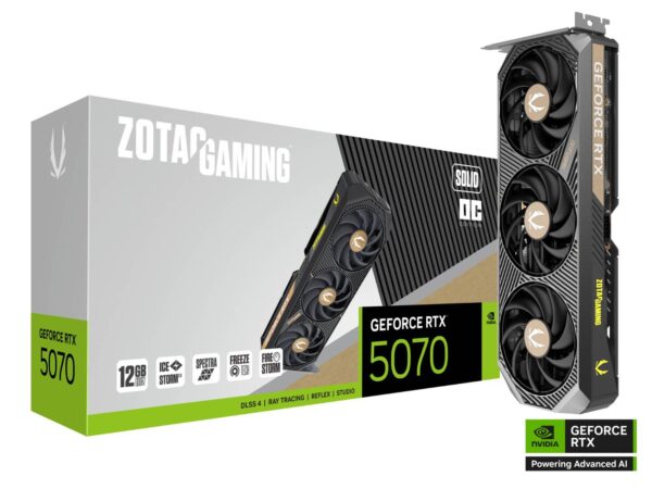 Grafikkarte Zotac GeForce 5070 SOLID OC 12GB