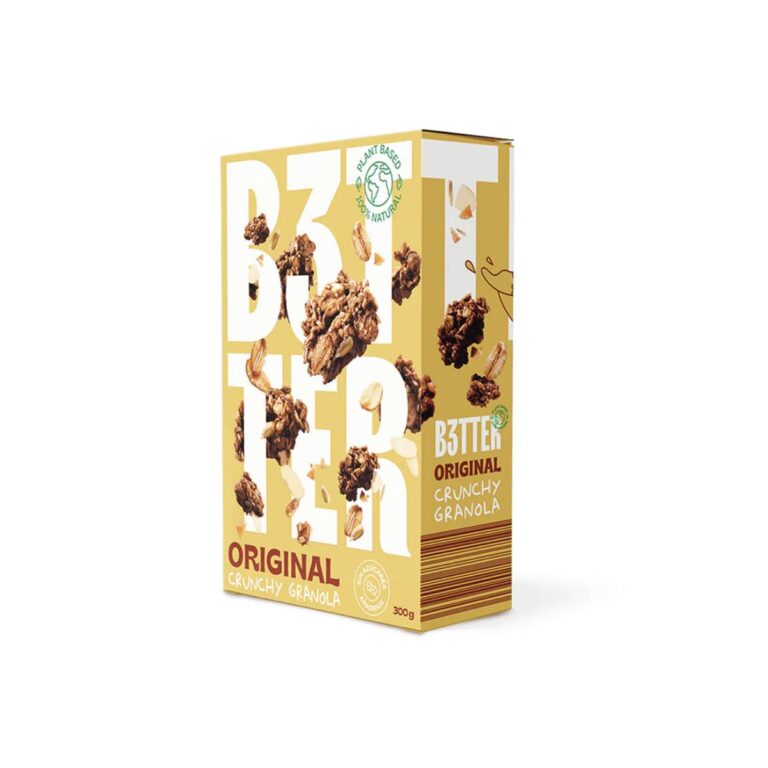 Granola B3TTER Crunchy 300g Ernährung