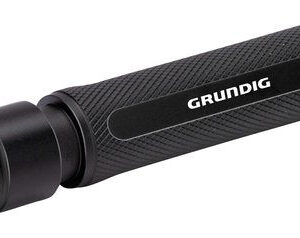 Grundig LED-Taschenlampe 110 Lumen - 3W - 100M Reichweite - 3 Leuchtmodi: Hoch