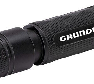 Grundig LED-Taschenlampe 120 Lumen - 3W - 140M Reichweite - 3 Leuchtmodi: Hoch