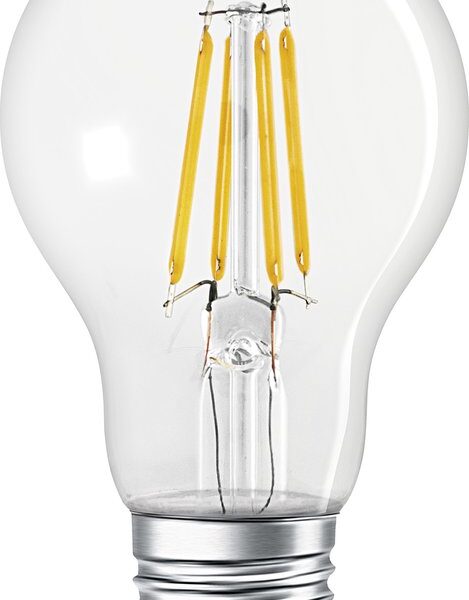 Hama VolksLicht LED-Lampe Warmweiß 2700 K 60 W E27 E Wohnen & Kochen