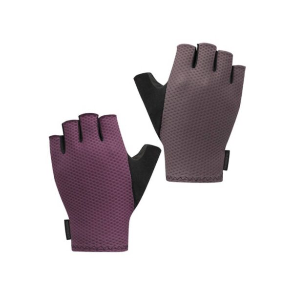 Handschuhe Shimano Gravel Weinrot Braun