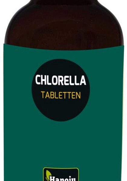 Hanoju Bio Chlorella 400 Mg Glasfläschchen - 800 Tabletten Schön & Gesund