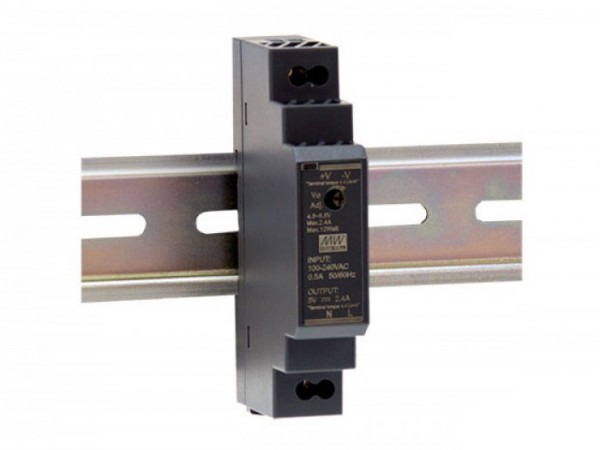HDR-15-24 Hutschienen Netzteil 24VDC / 15W / ultra-slim / CV / TÜV